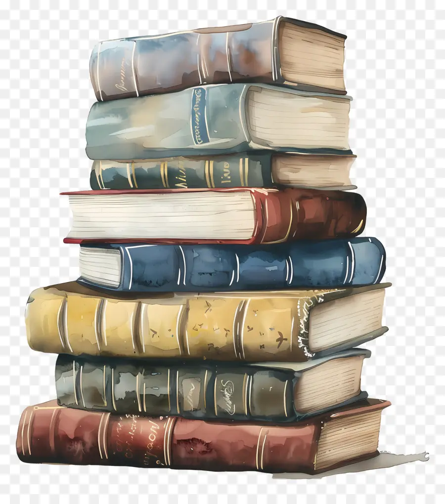 Pila De Libros，Pila PNG