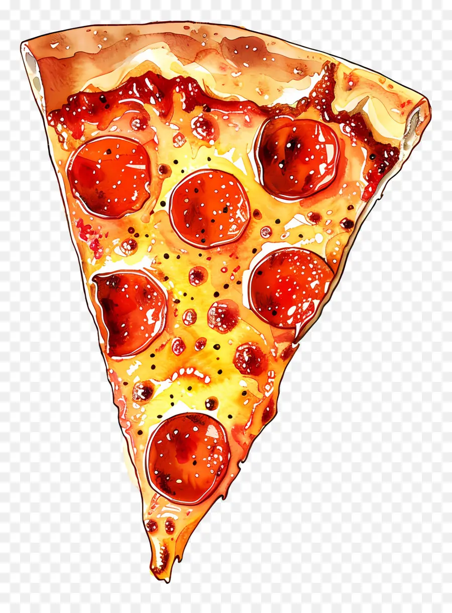 Rebanada De Pizza，Queso PNG