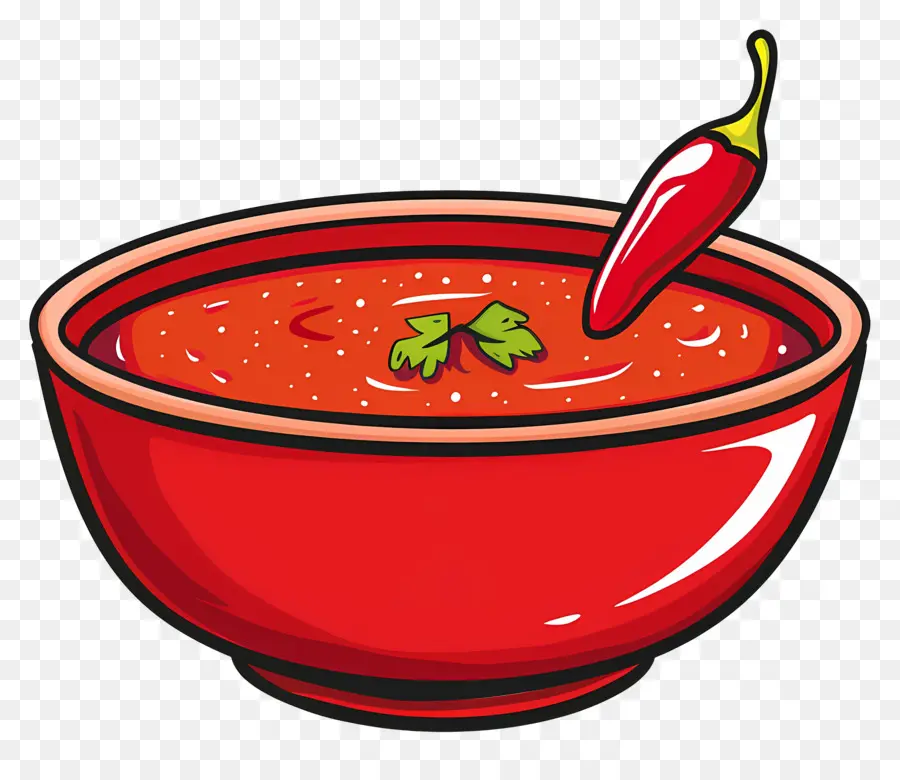 Salsa De Chile，Chile Rojo En Salsa PNG