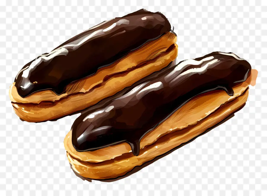 Los Canutos，Eclairs De Chocolate PNG