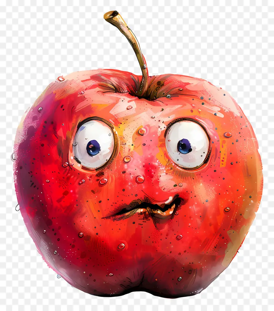 Apple，Manzana Divertida PNG