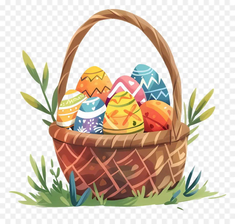 Los Huevos De Pascua，Cesta PNG