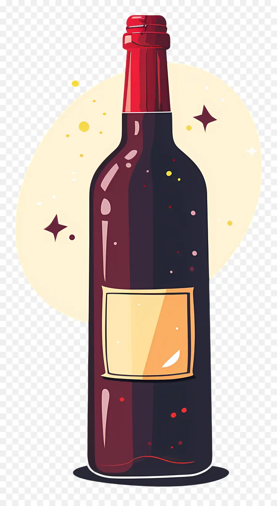 Botella De Vino，Botella De Vino Rojo PNG