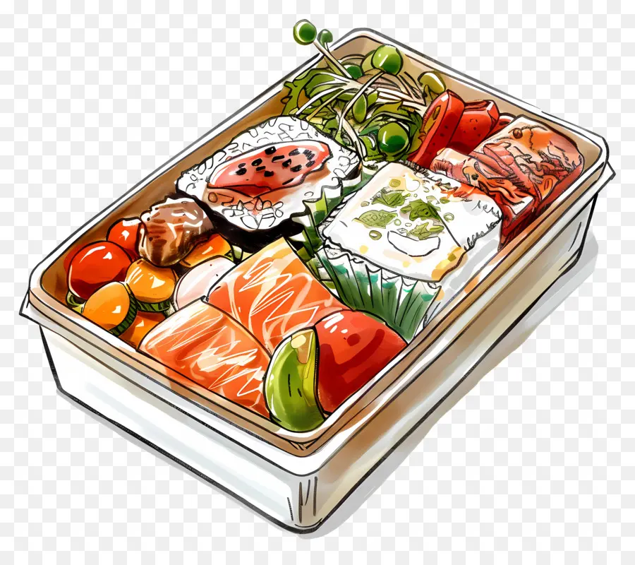 Bento，Caja Bento PNG