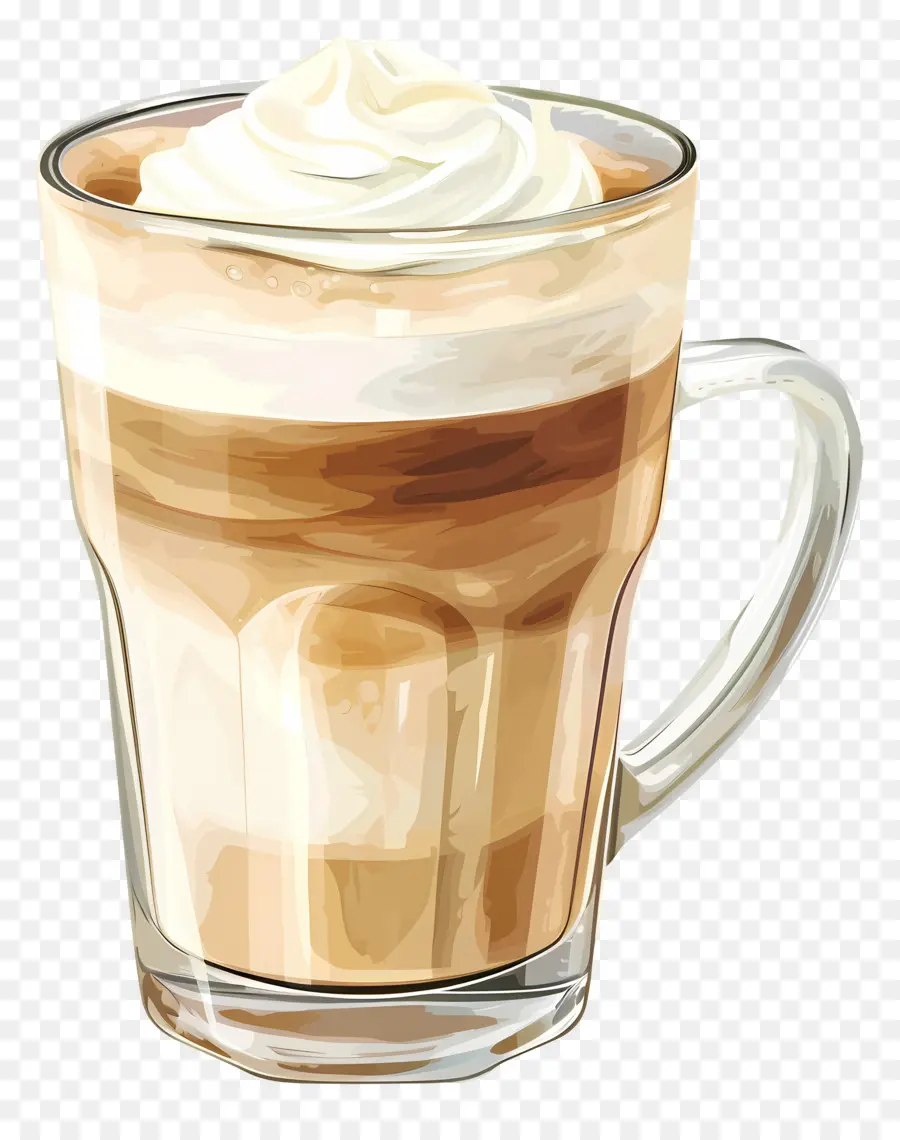 Latte Café，Café Con Crema PNG