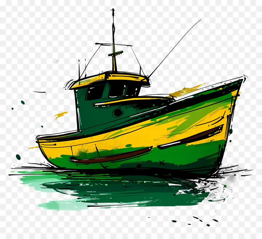 Bote，Barco De Pesca PNG