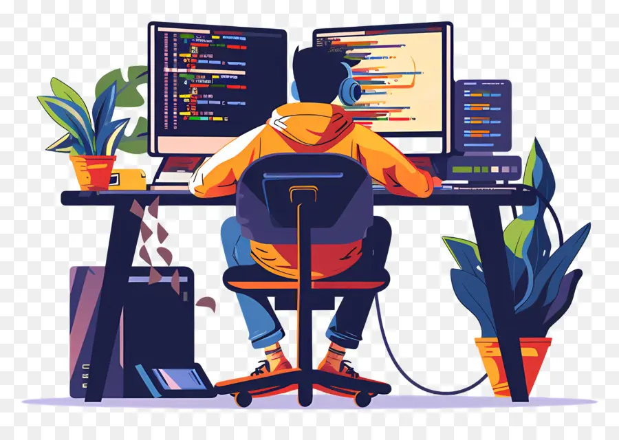 Codificación De Programador，Programador PNG