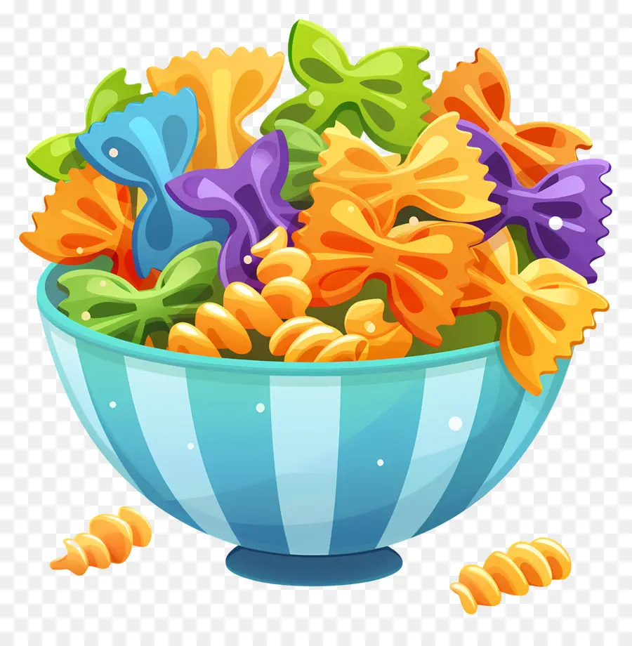 Pasta De Dibujos Animados，Pasta Colorida PNG