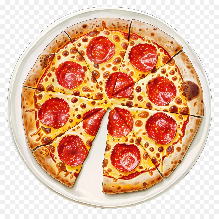 Pizza De La Placa，Pizza PNG