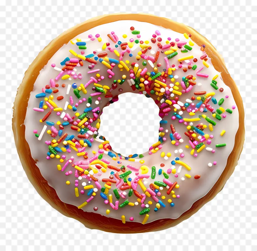 Rociar En Donas，Donut PNG