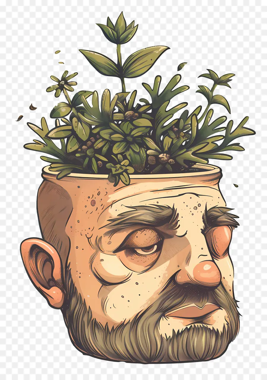 Plantador Principal，Cabeza De Planta PNG