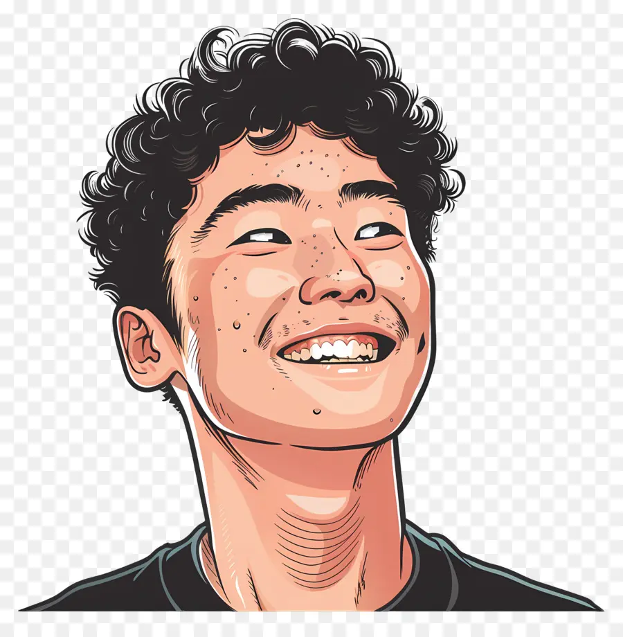 Joven Sonriente，Persona PNG