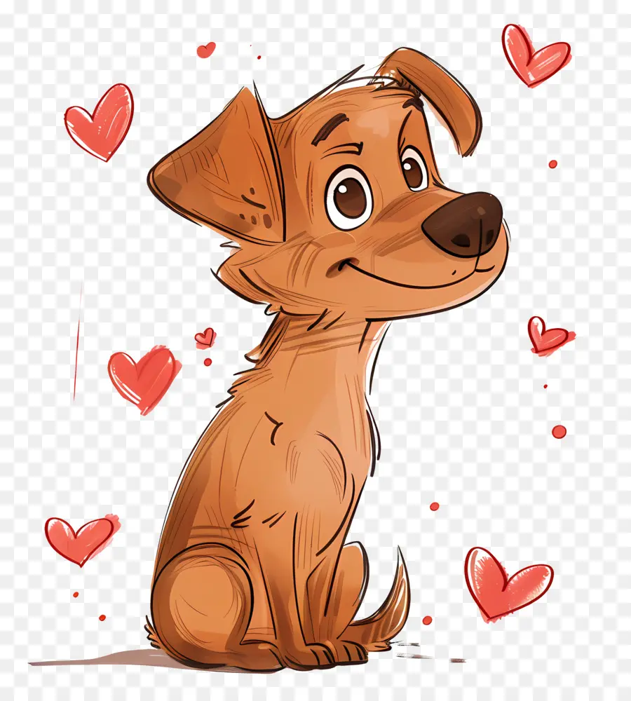 Perro De Dibujos Animados，Lindo Perro PNG