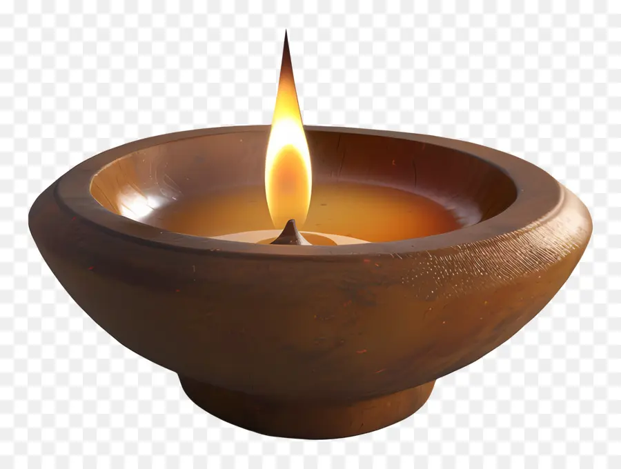 Lámpara De Diwali，Vela PNG