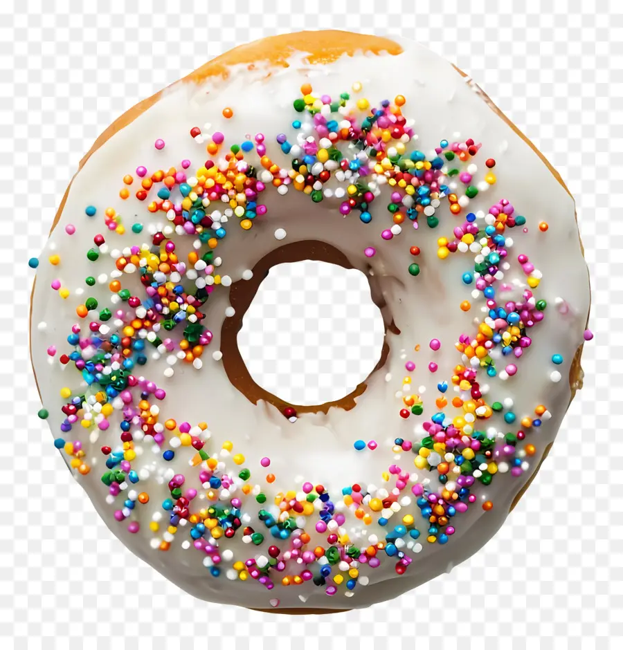 Rociar En Donas，Donut PNG