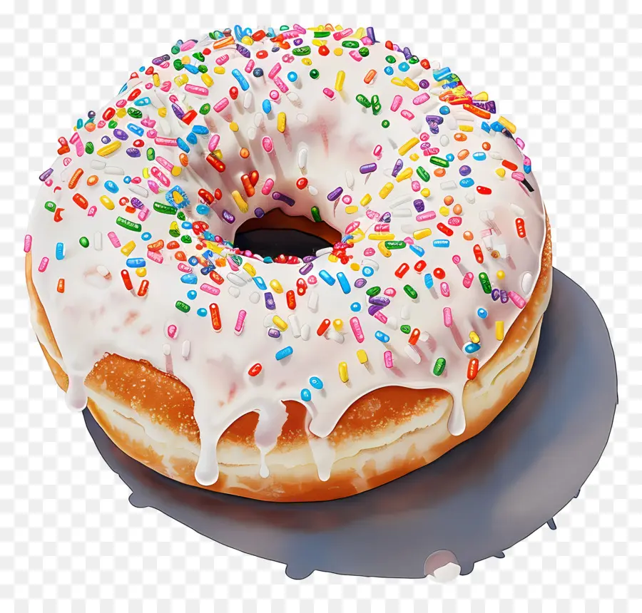 Rociar En Donas，Donut De Chocolate PNG