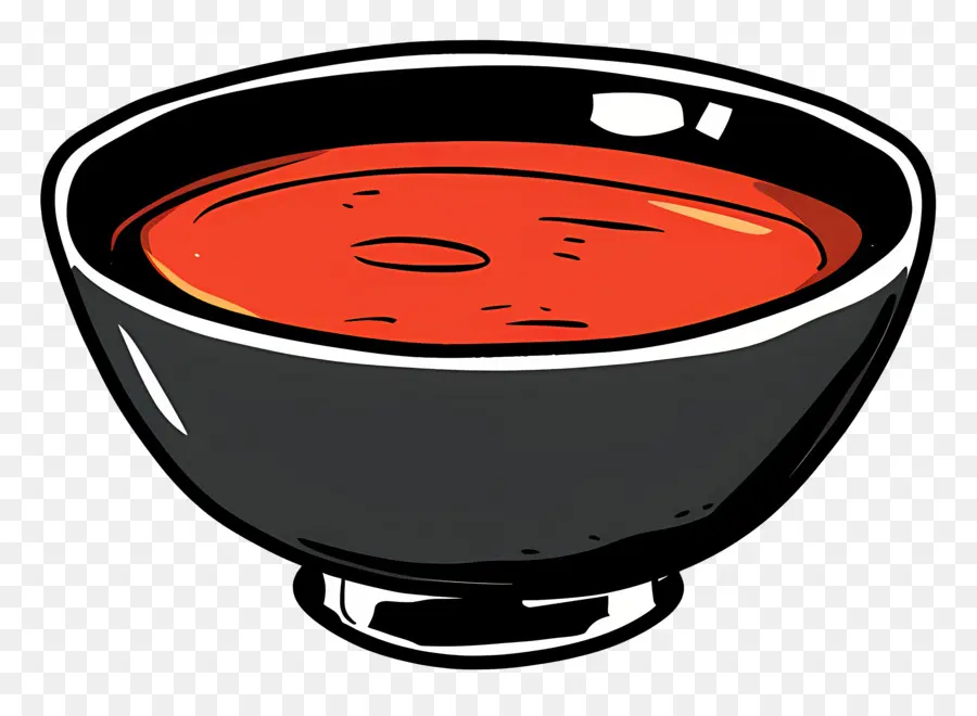 Salsa De Chile，Tazón De Sopa PNG