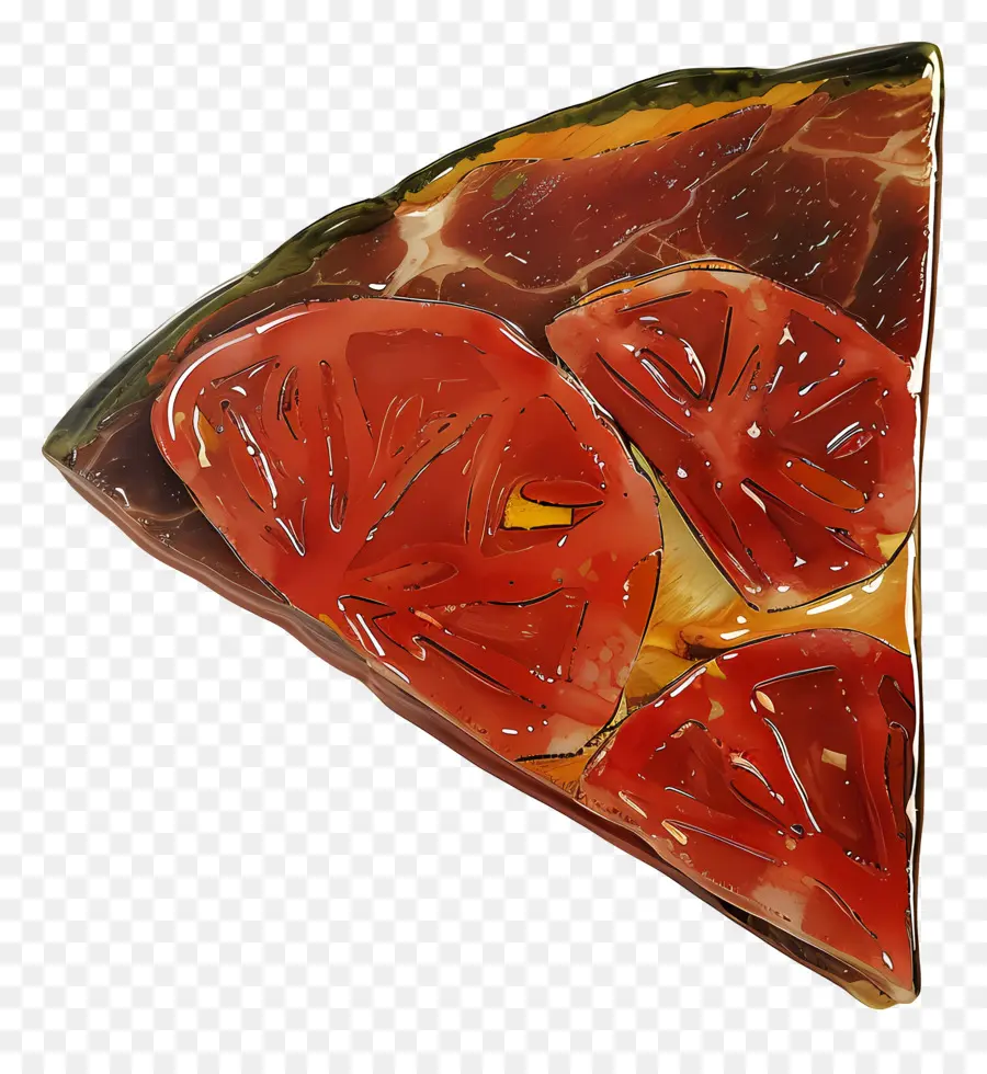 La Carne Rebanada，Rebanada De Pizza PNG