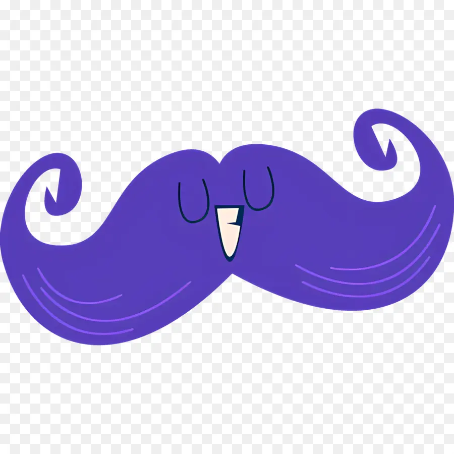 Bigote，Morado PNG