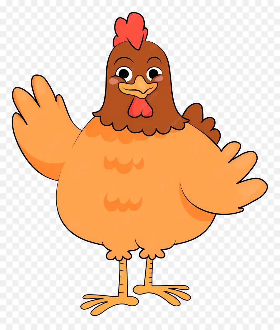 Chicken Cartoon，Pollo PNG