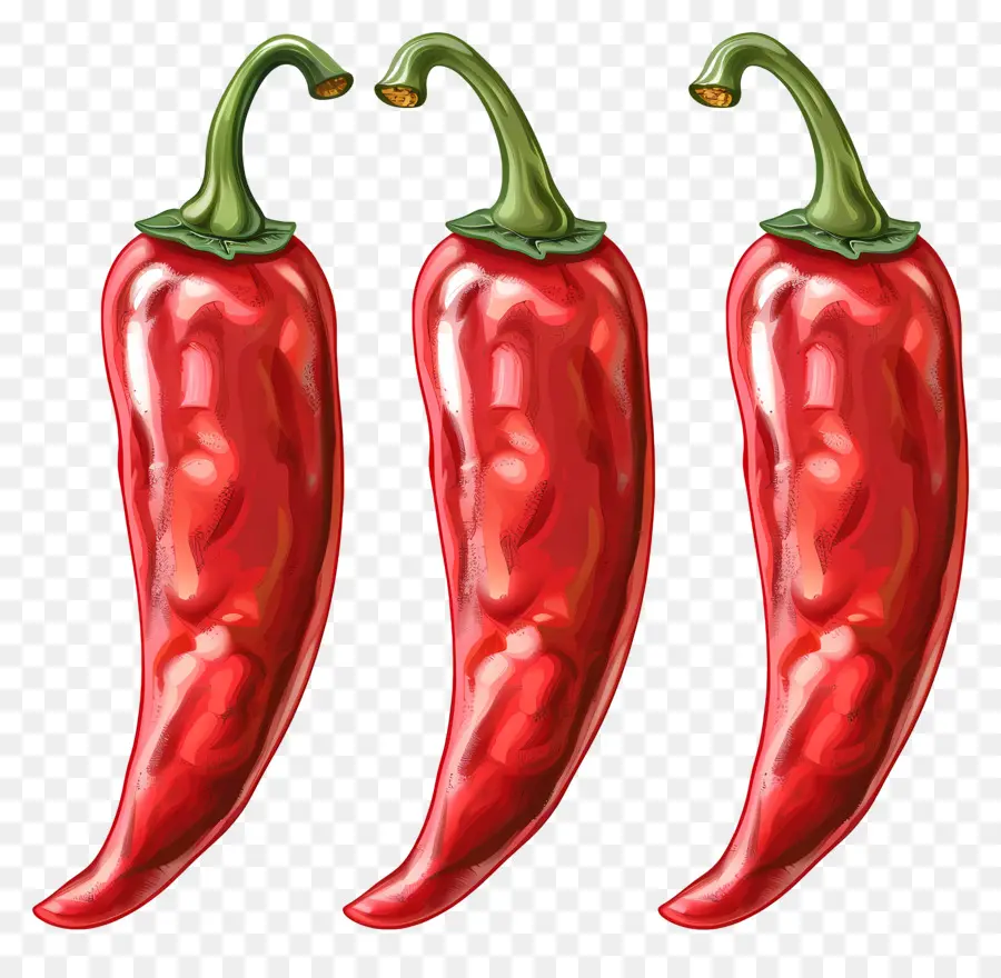 Ají Rojo，Chiles Rojos PNG