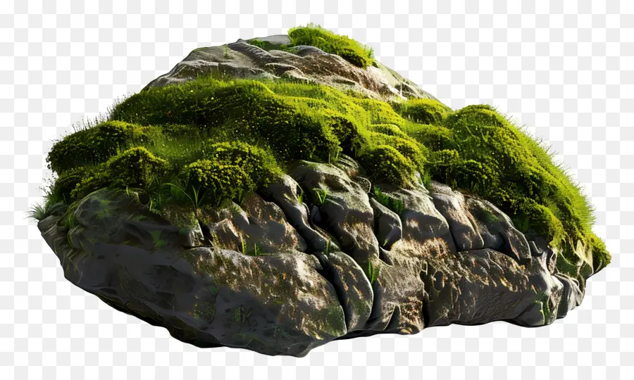 Moss Rock，Mossy Rock PNG