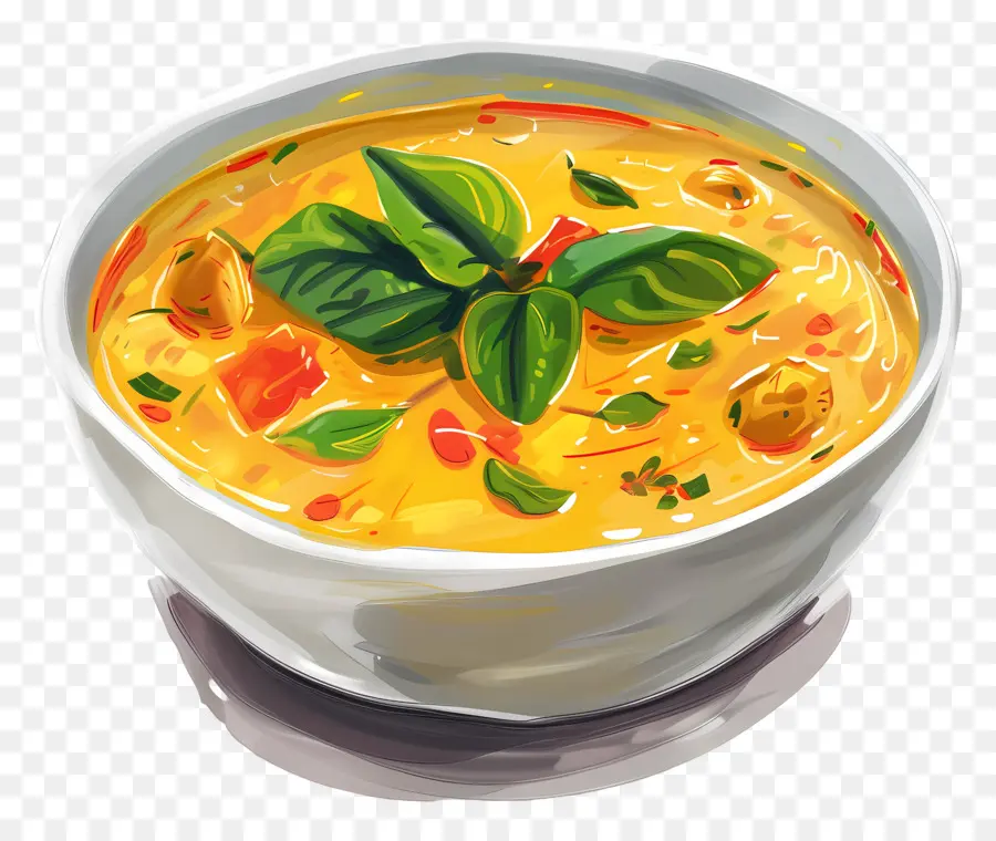 Sopa De Curry，Tazón De Sopa PNG