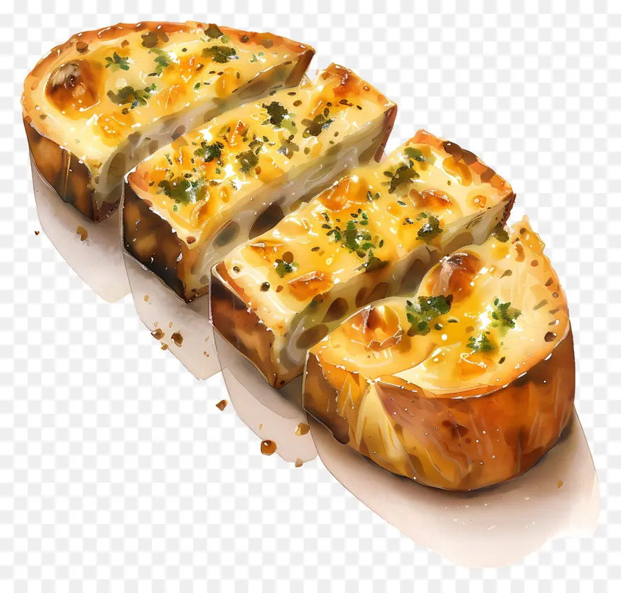 Pan De Ajo，Queso PNG