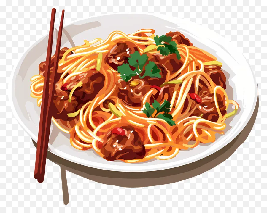 Fideos，Plato De Fideos PNG