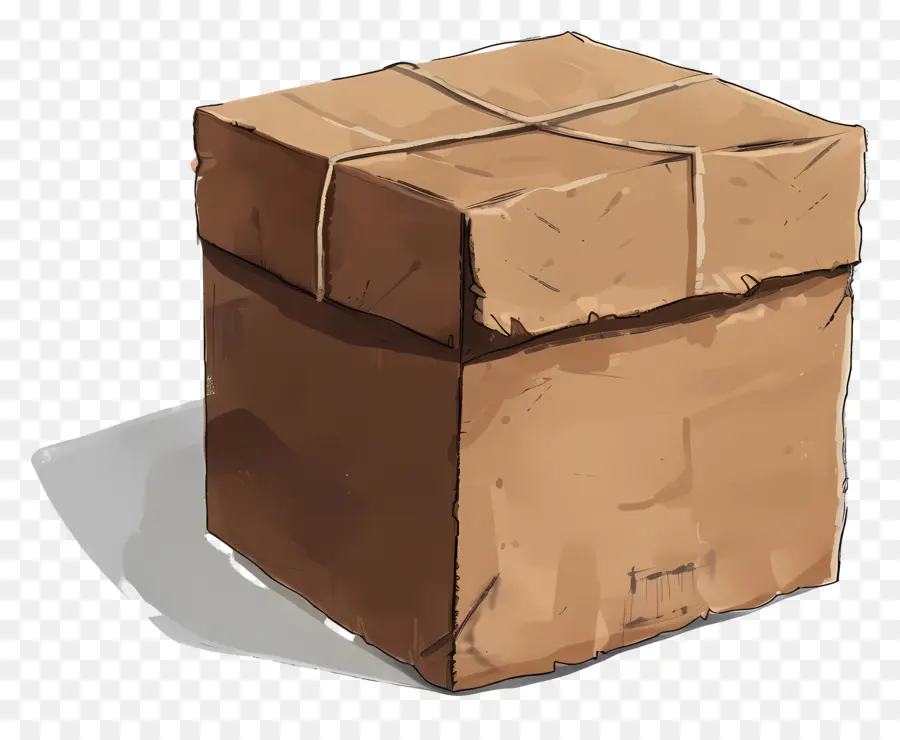 Caja De Cartón，Paquete PNG