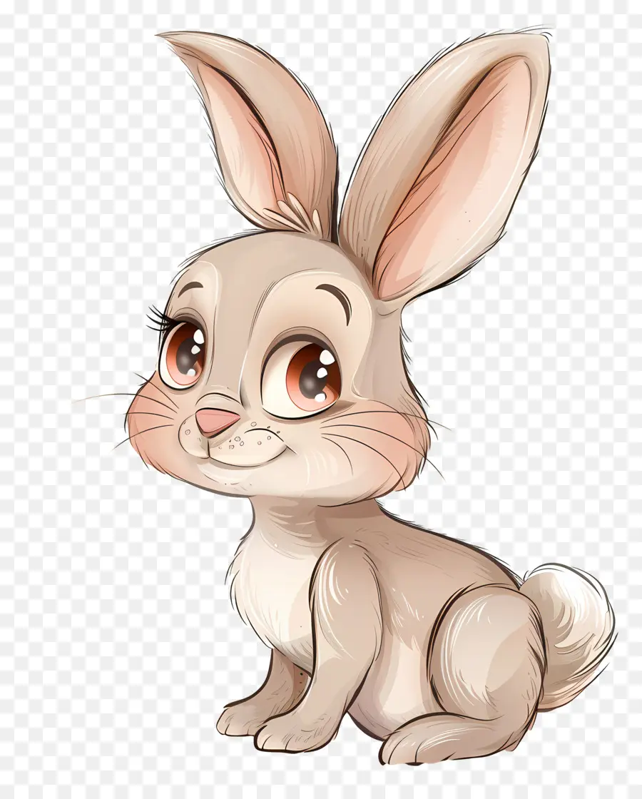 Cartoon Rabbit，Conejo PNG