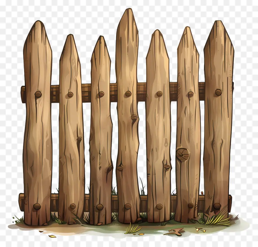 Valla De Madera，La Madera PNG