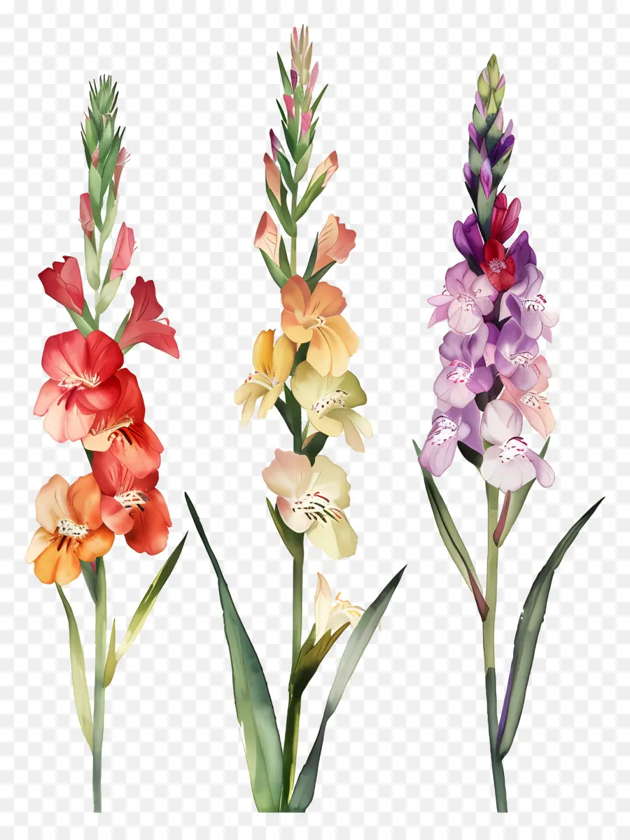 Flores De Snapdragon，Flores De Colores PNG