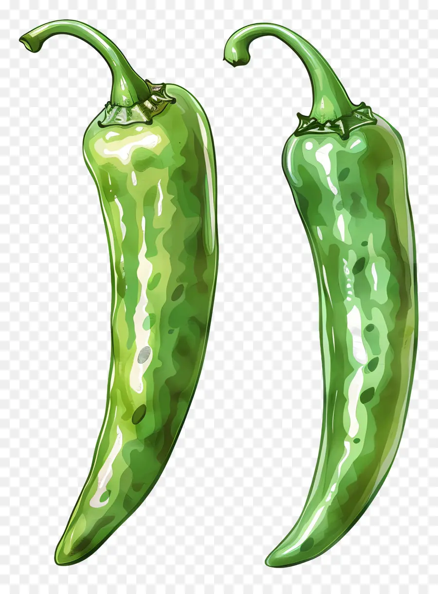 Ají Verde，Pimientos Verdes PNG