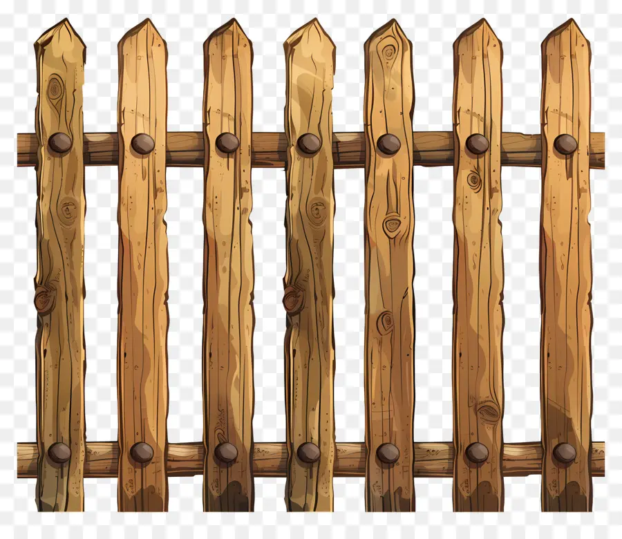 Valla De Madera，Puerta De Madera PNG