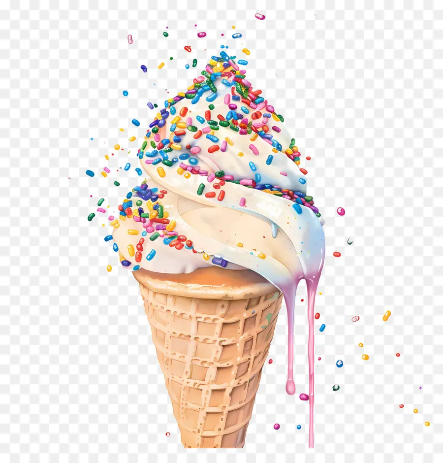 Chispas De Helado，Helado PNG