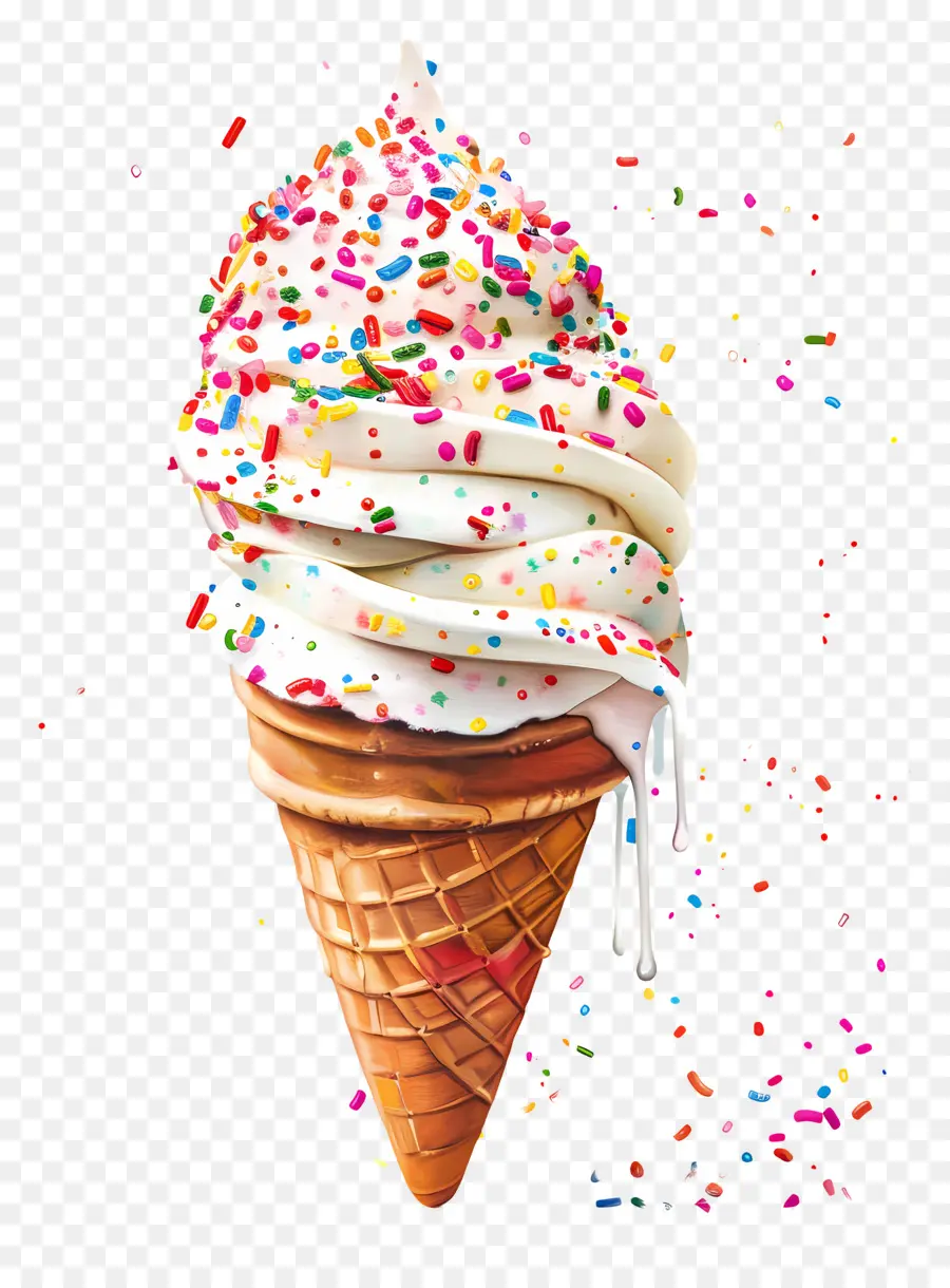 Chispas De Helado，Helado PNG