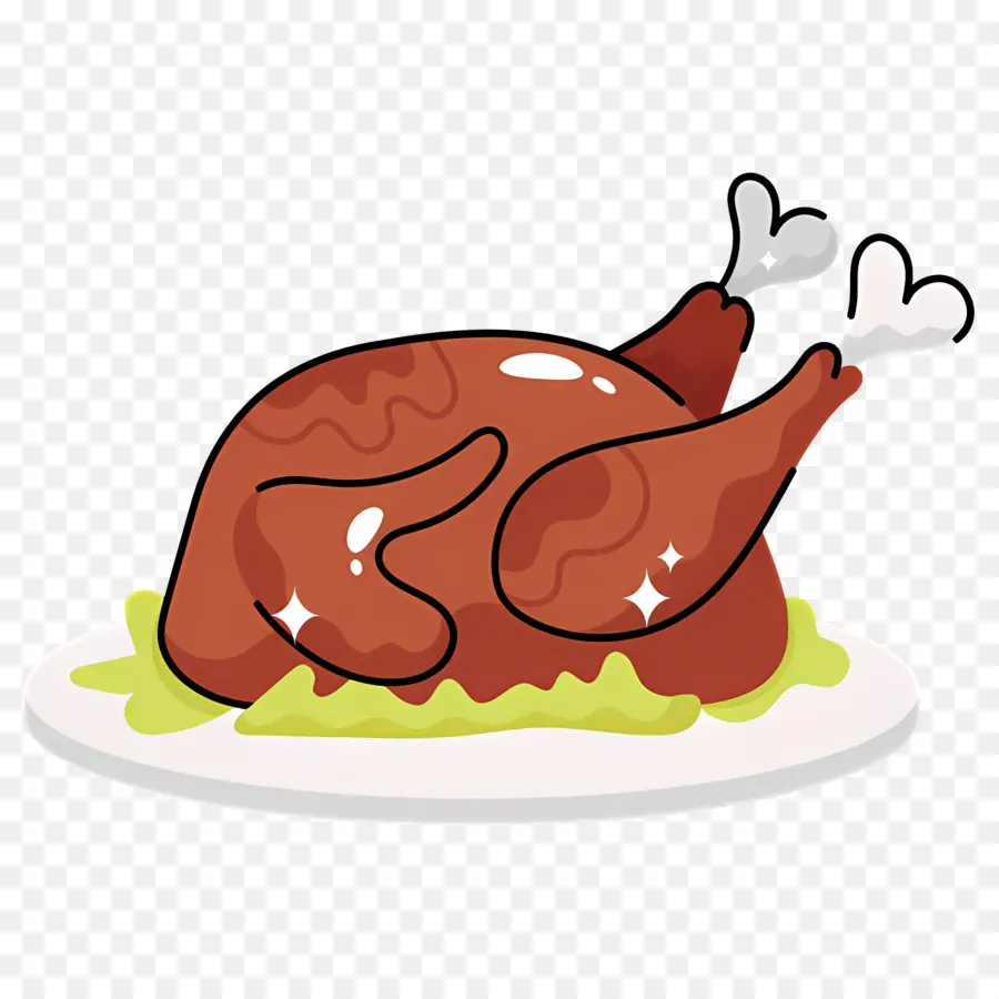 Turquía，Pavo Asado PNG