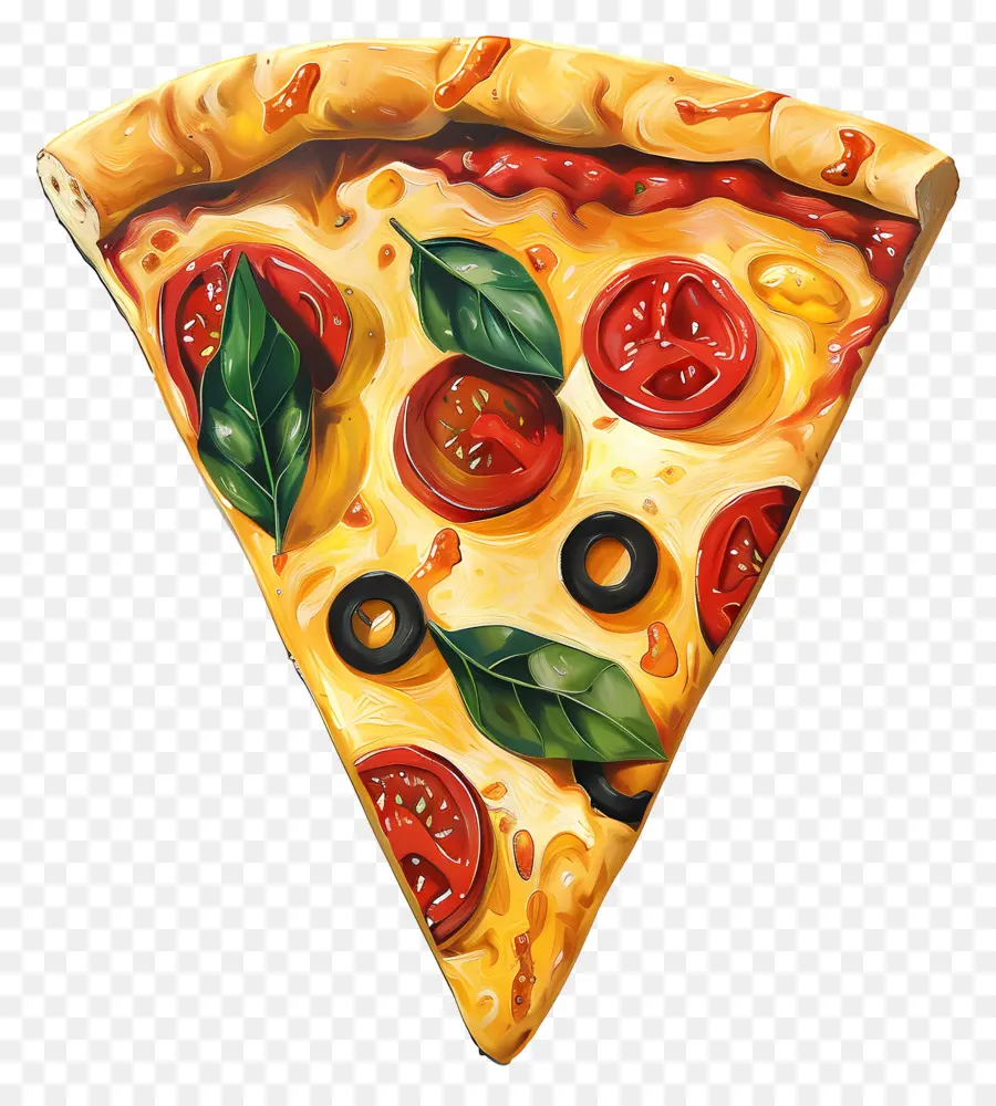 Rebanada De Pizza，Queso PNG