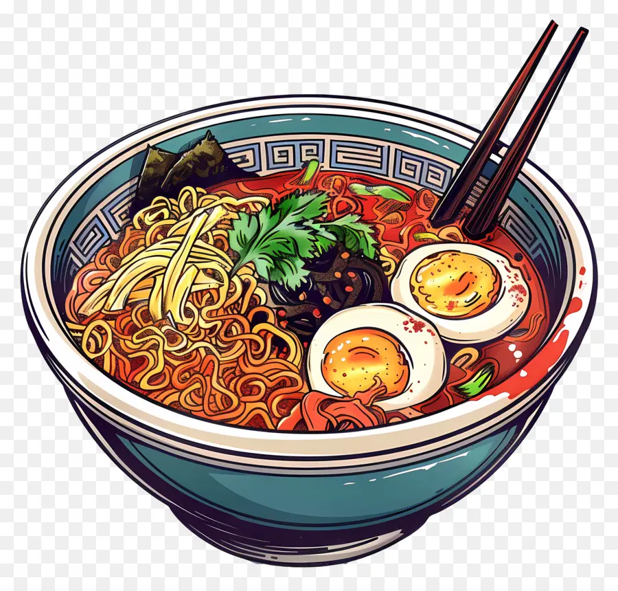 Fideos Instantáneos，Tazón De Ramen PNG