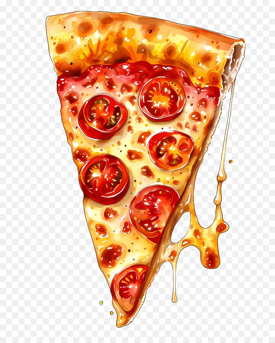 Rebanada De Pizza，Queso PNG