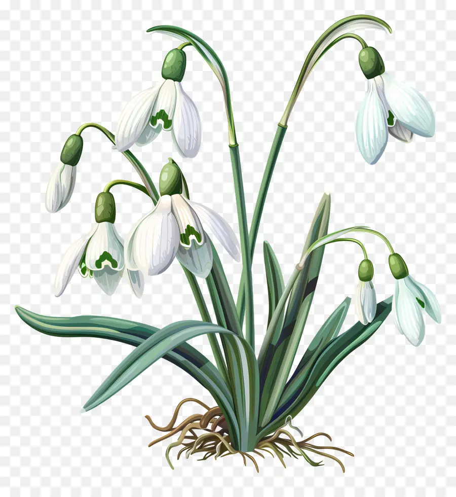 Campanilla De Invierno，Las Campanillas De Invierno PNG