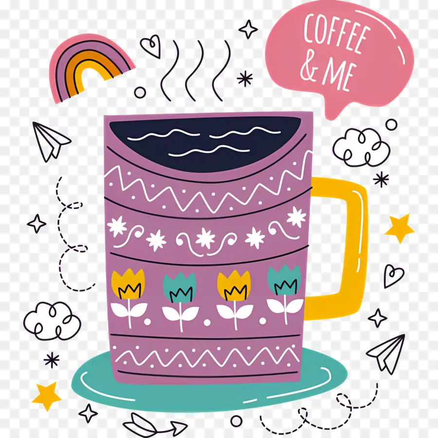 Pausa Para El Café，Coffee Taza PNG