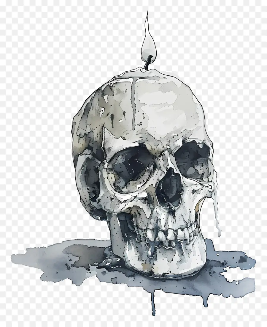 Vela De Cráneo，Calavera PNG