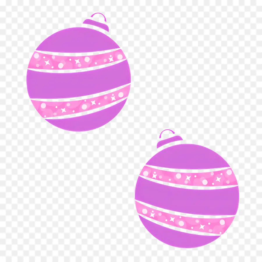 Bola De Navidad，Morado De Los Ornamentos PNG