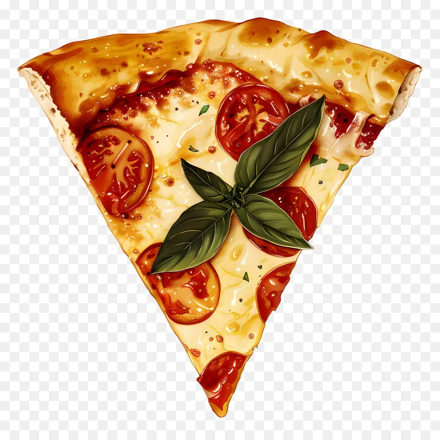 Rebanada De Pizza，Tomate PNG