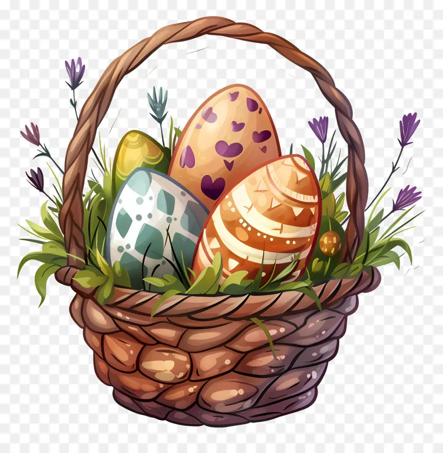 Los Huevos De Pascua，Cesta PNG