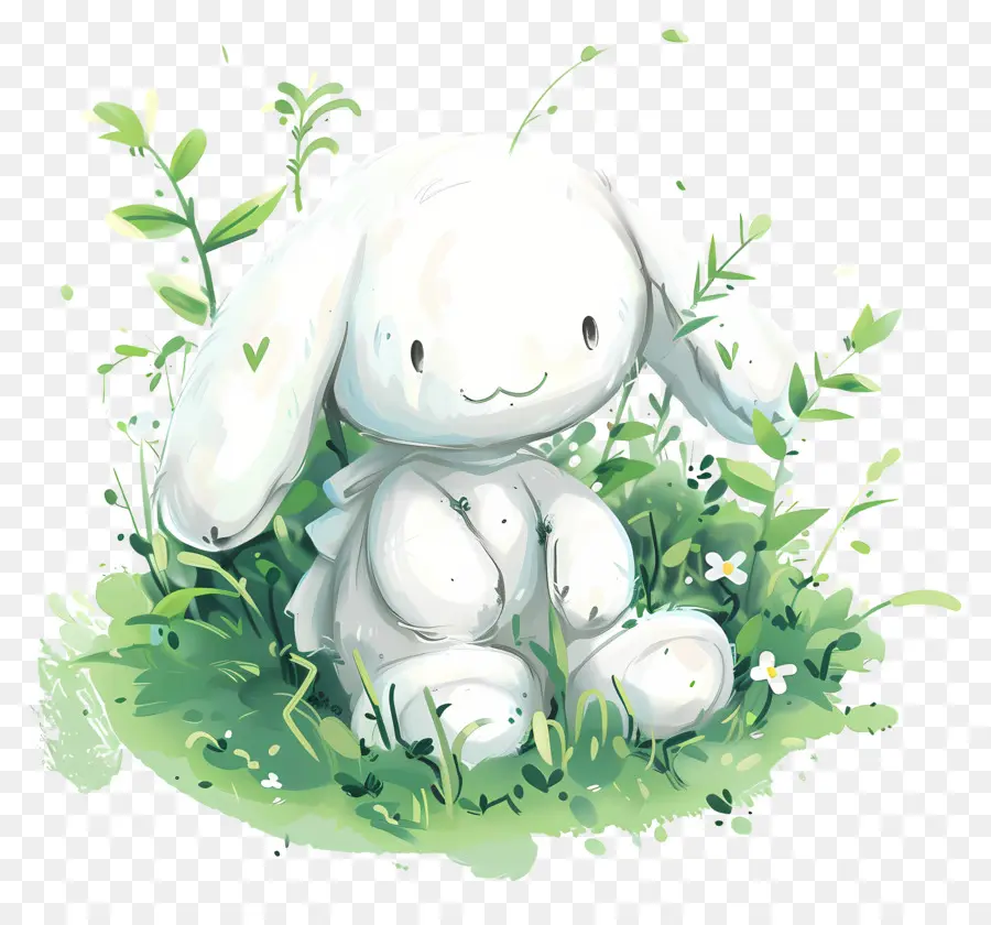 Cinnamoroll，Conejito Blanco PNG