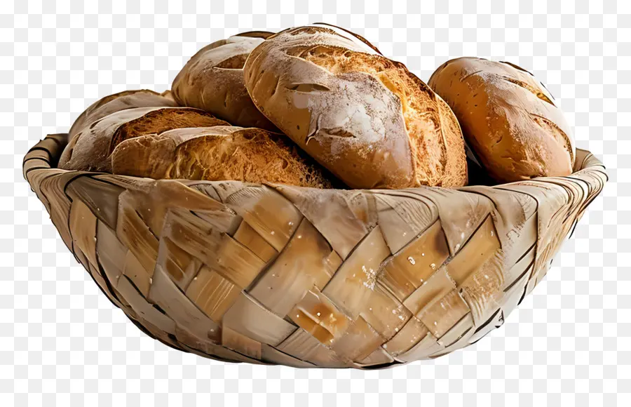 Cesta De Pan，Pan PNG