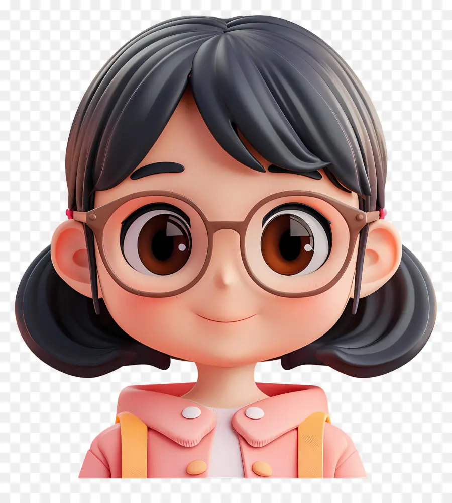 Kawaii Girl，Linda Chica PNG